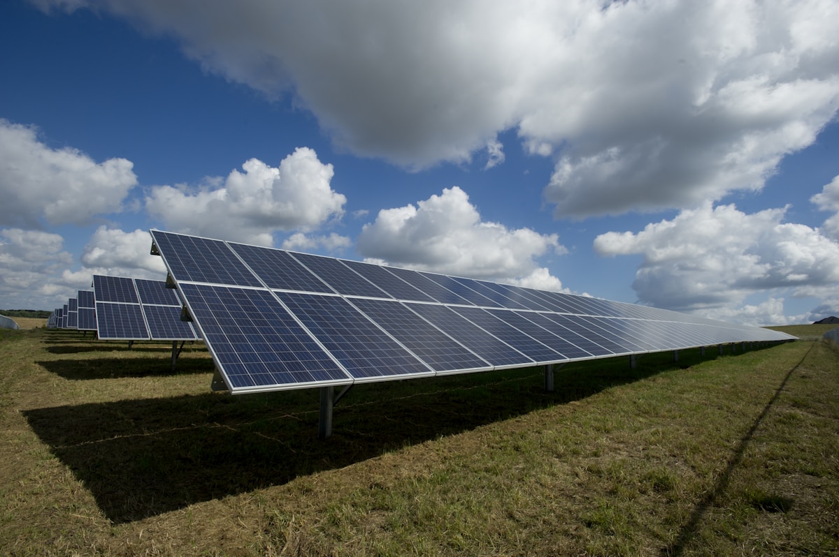 Solar photovoltaic plant